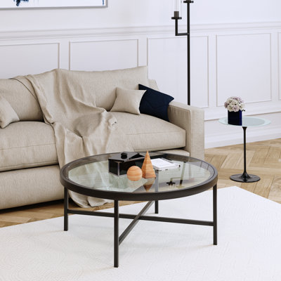 Cross Legs Coffee Table