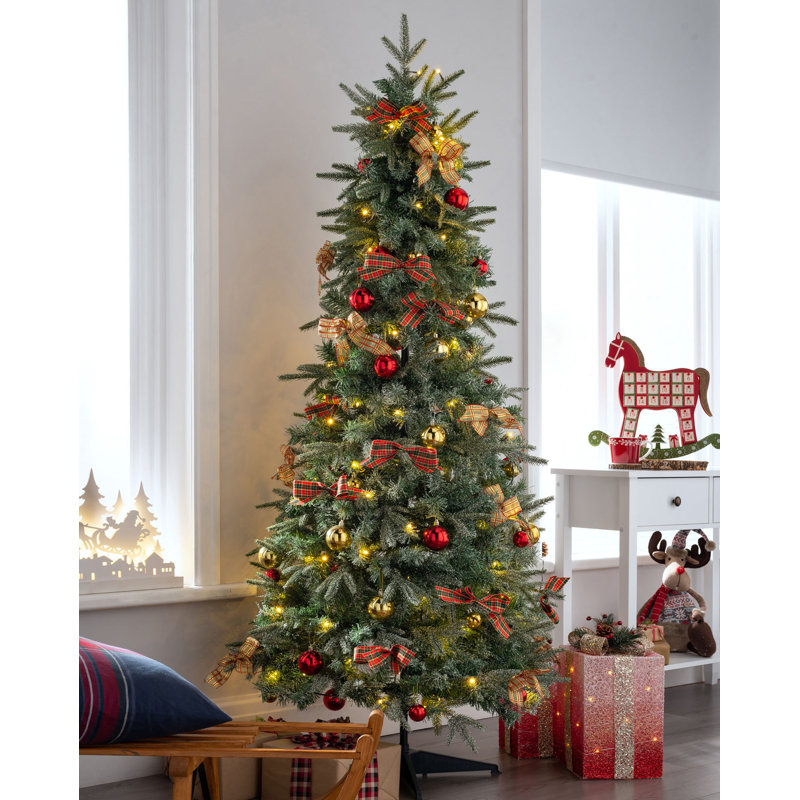 6' H Lighted Artificial Christmas Tree