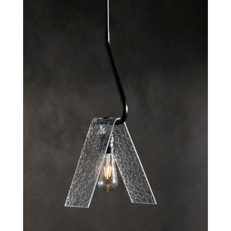 Luminaire suspendu Hearns, Noir