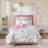 Cynthia Printed Butterfly Comforter Set-1374715346