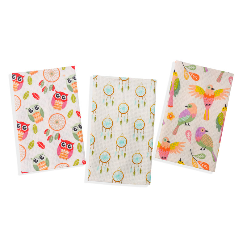 Ensemble de serviettes de cuisine bohémien Dreamcatcher