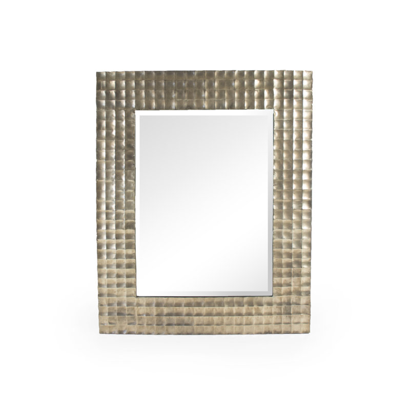 Janet Metal Beveled Wall Mirror