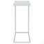 Table d'appoint moderne en chrome