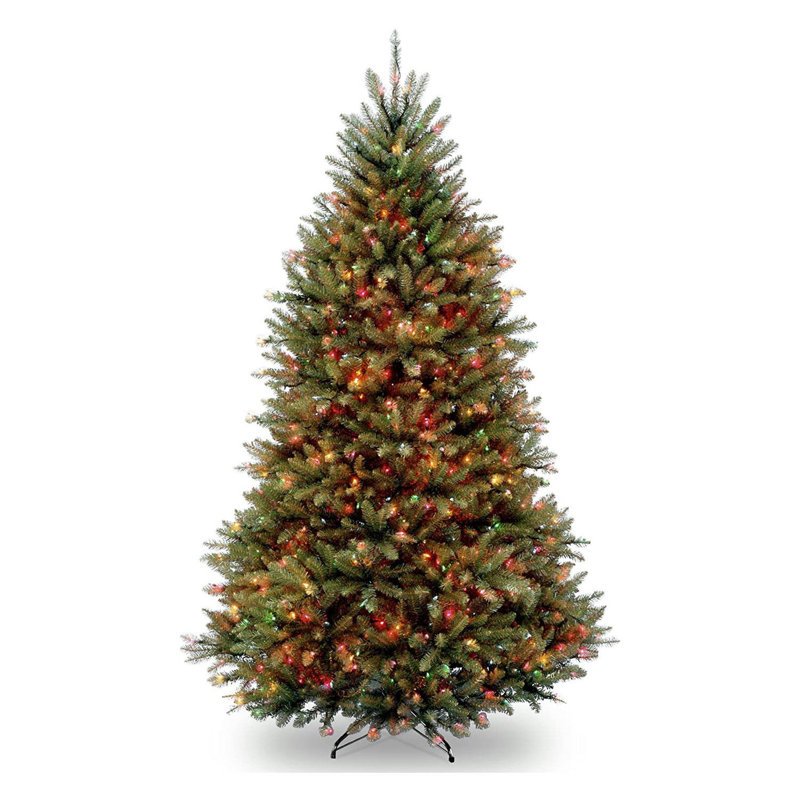 7.5 ft. Dunhill Fir Tree with Multi Color Lights