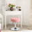 Modern Swivel Adjustable Height Accent Stool-992397484