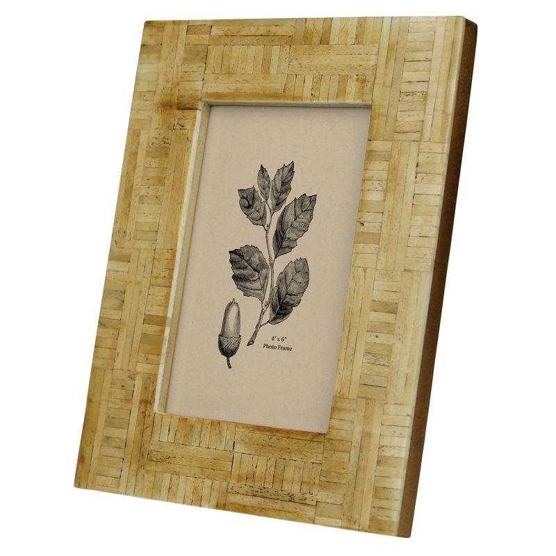 Bone Inlay Frame - 4x6