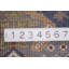 Tapis de couloir oriental bleu 3x8