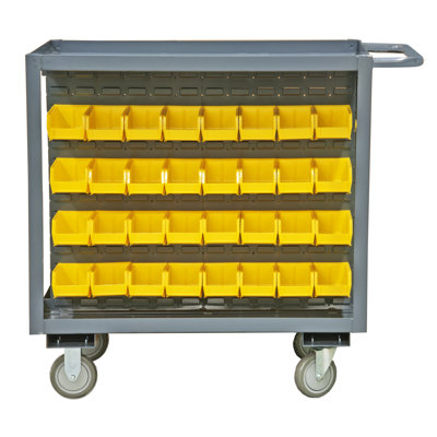 14 Gauge Steel Bin Service Cart