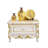 European marble  solid wood coffee table Marble Top 1 End Table with Storage