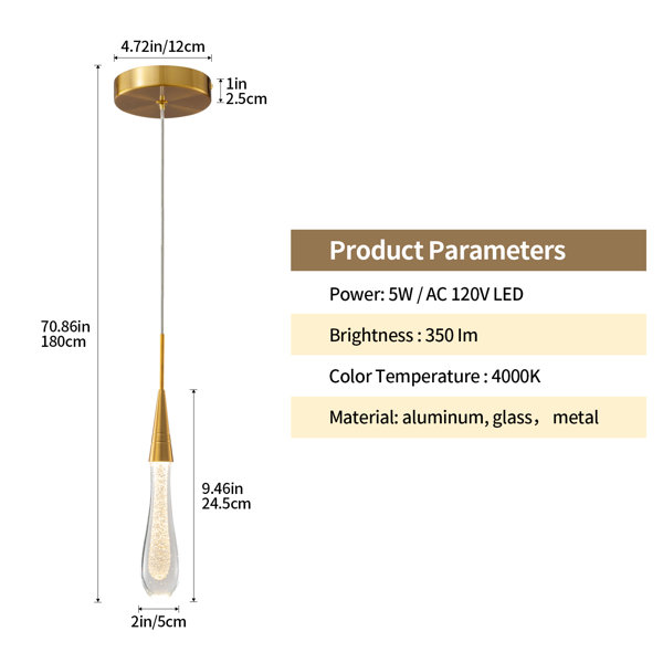 Dimensions du produit