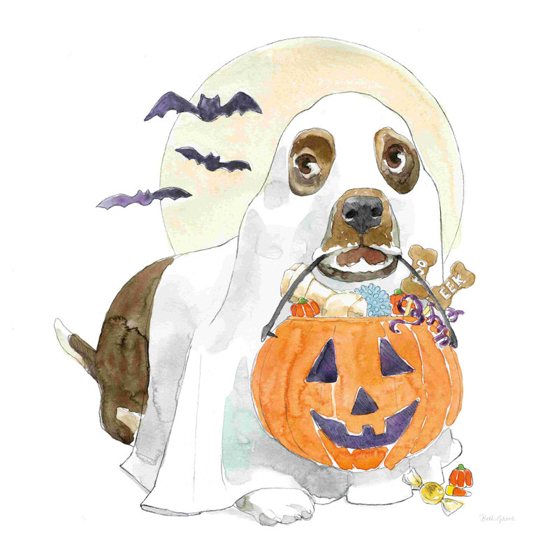 Halloween Halloween III par Beth Grove - reproduction d'art sur toile tendue, H 30 po x l 30 po