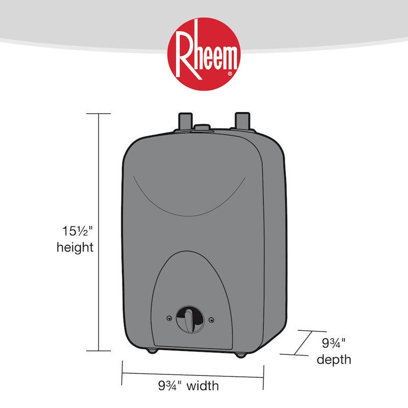 Chauffe-eau électrique 1,5 gallon