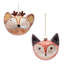 Ornement en verre Woodland Animal (ensemble de 12)