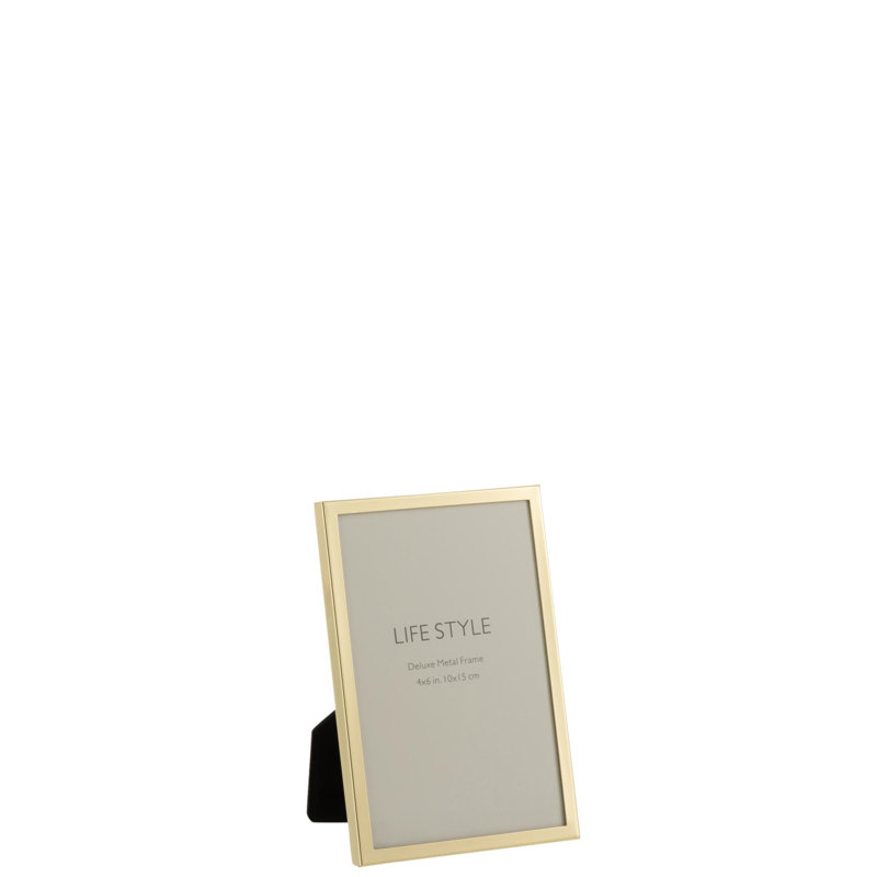 Cheylin Single Picture Frame, 15.8cm H x 10.8cm W x 1cm D, Gold