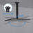 Rain Fixed Shower Head 2.0 GPM GPM