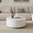 31.5" Concrete Round Coffee Table