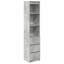 Highboard 37.5X35x180 Cm Engineered Wood-1424353853