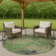Machine Washable Indoor/Outdoor Emelia ACN2312 Abstract Rug