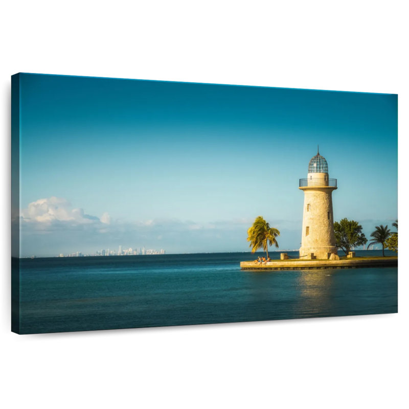 Aletra Boca Chita Lighthouse, 34" H x 51" W