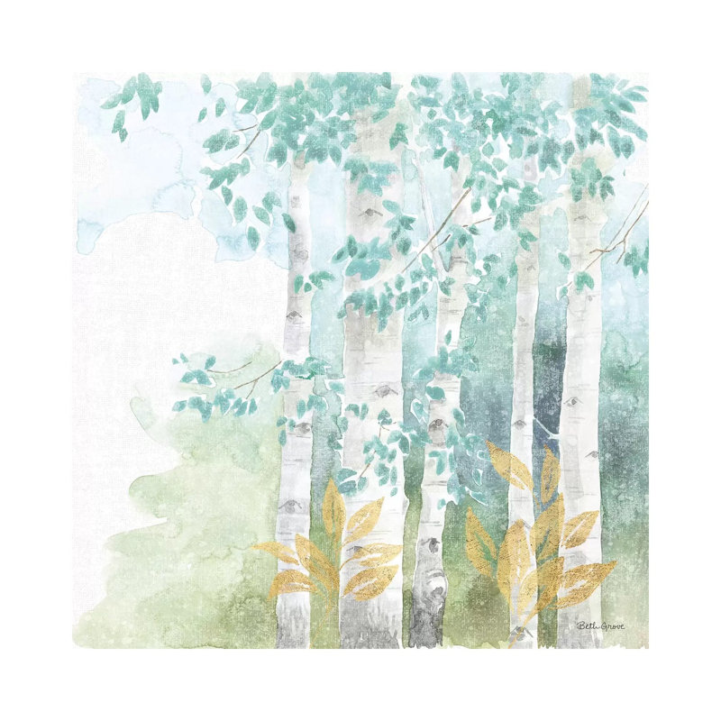 Natures Leaves III by Beth Grove - Wrapped Canvas Print, 93.98 cm H x 93.98 cm W x 1.91 cm D