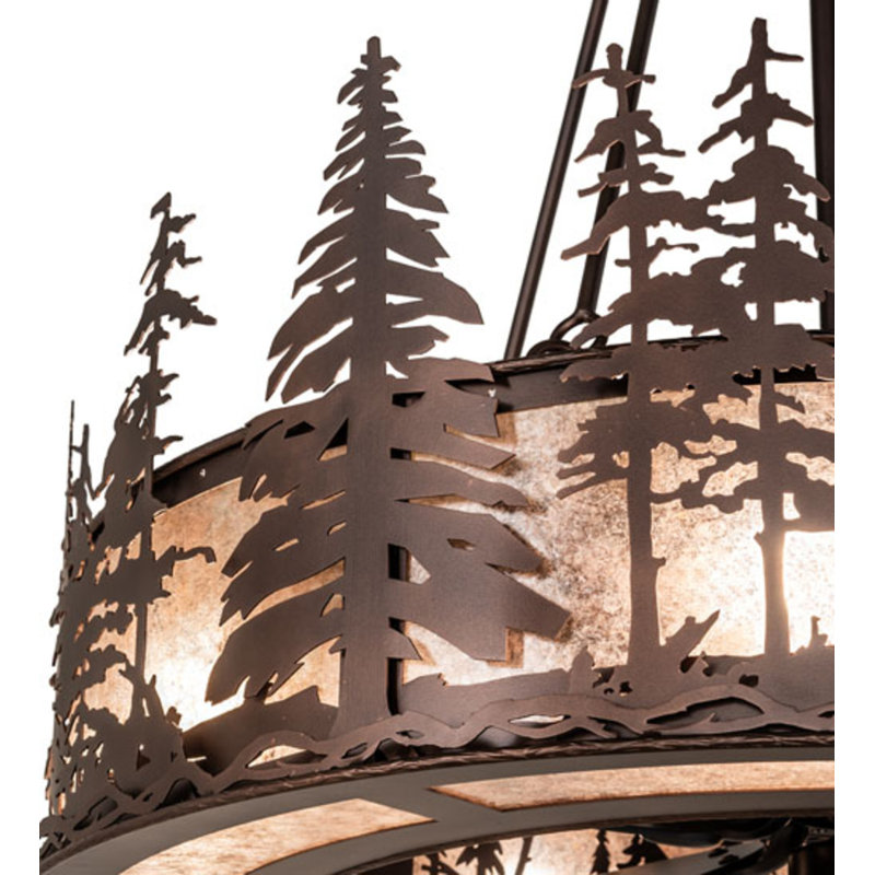 Tall Pines Downrod Ceiling Fan