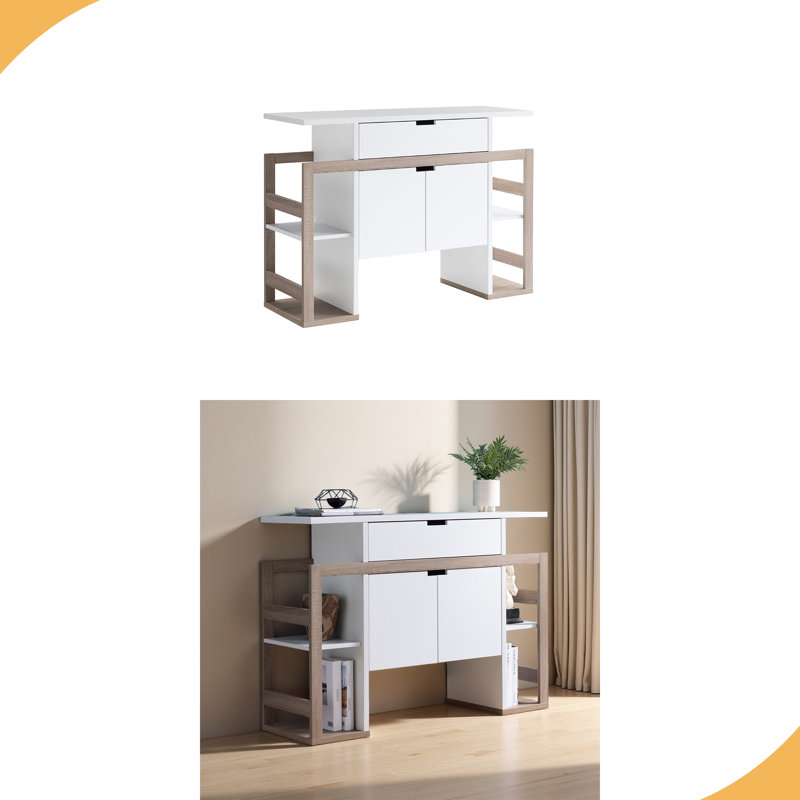 Modernize Kitchen Buffet Organizing Cabinet With 4 Shelves