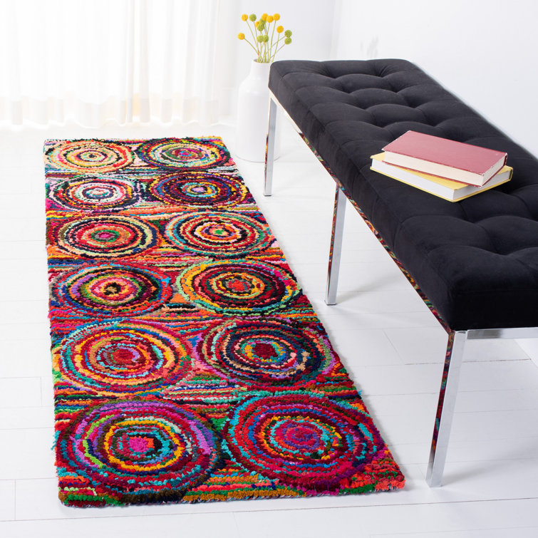Anaheim Hand Tufted Cotton Geometric Rug