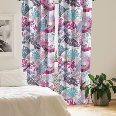 Renesmee Semi Sheer Curtain Pair
