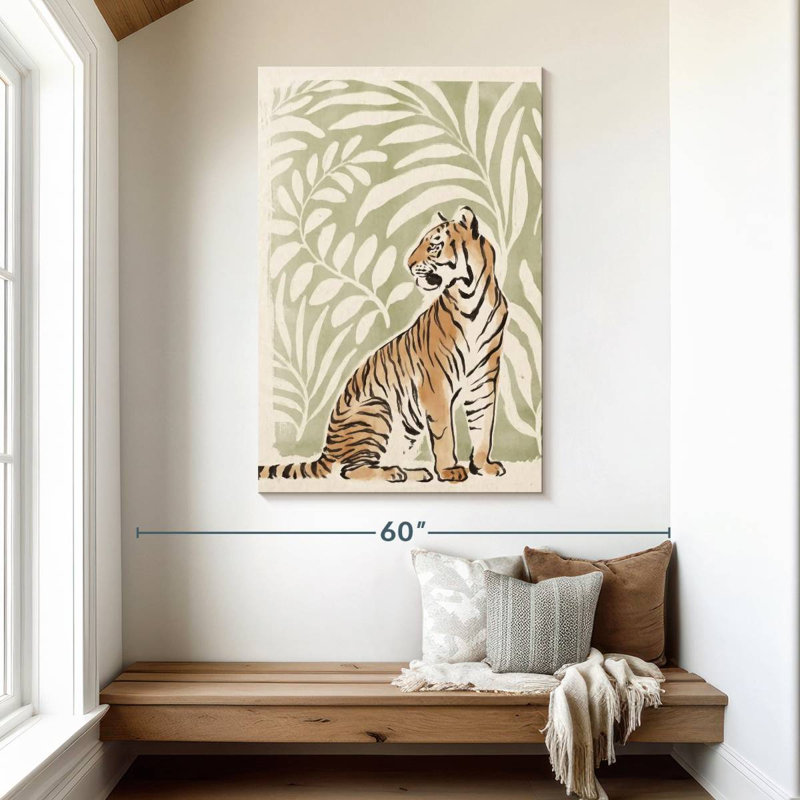 Brampt Jungle Cats II, 48" H x 32" W