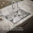Staccato 33" L x 22" W Drop-In Kitchen Sink with Single Faucet Hole-66208981