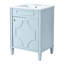 Meuble-lavabo avec tablette réglable en hauteur