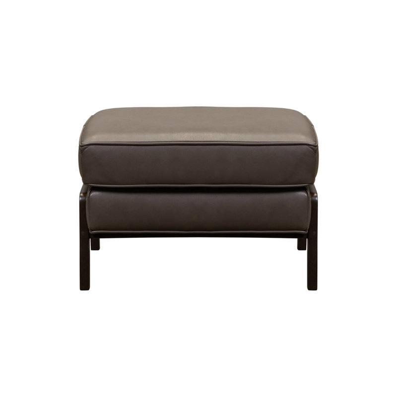 Anastasia Ottoman in Elate Lily, Winsome Fudge