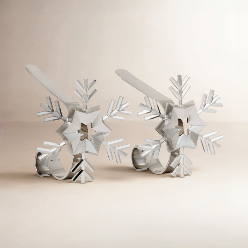 Original MantleClips™ Stocking Holder, Silver