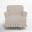 Elle Ruffle Slipcover Armchair-705559998