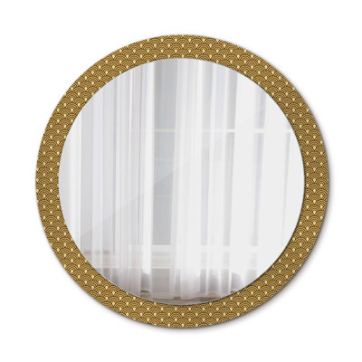 Huldar Glass Flat Wall Mirror