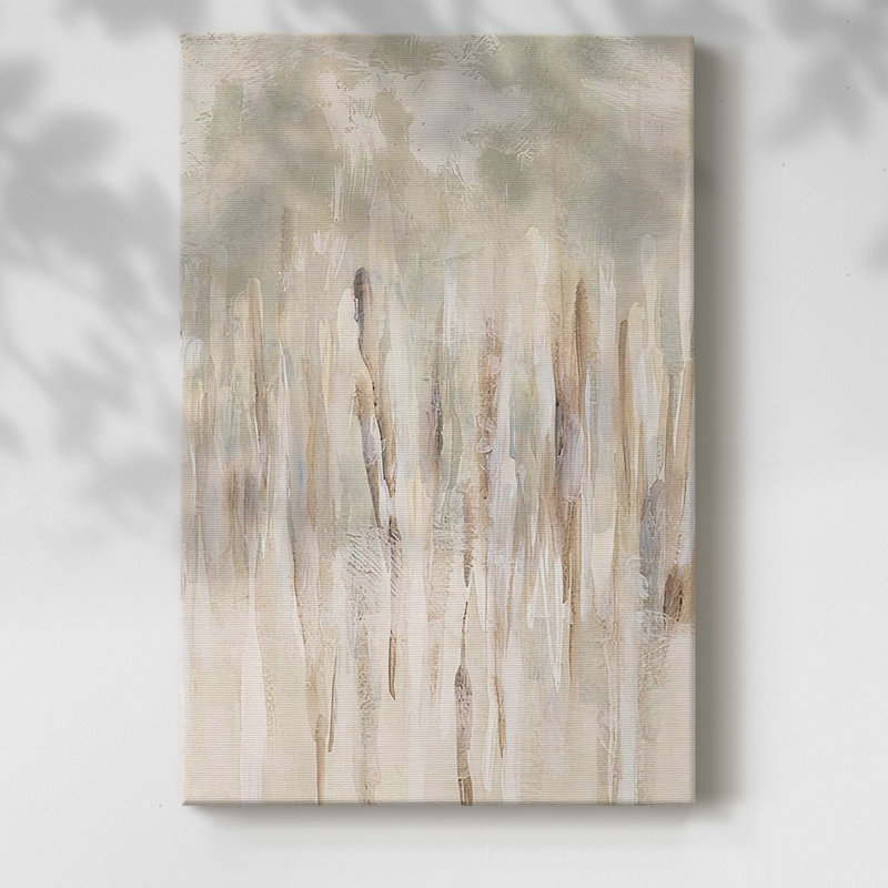 Abstrait Thicket II sur toile, H 18 po x l 12 po