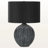 Wendell Ceramic Metal Table Lamp with Black Shade, 22.8'' H X 15.89'' W X 15.76'' D