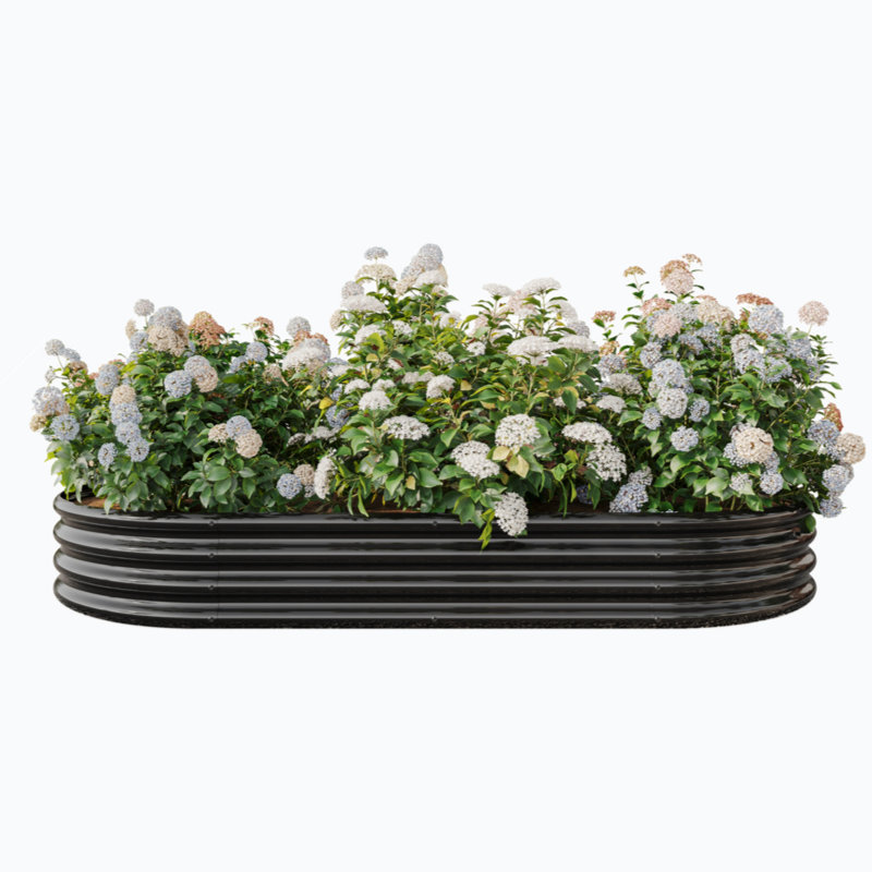 Metal Planter Bed, Black