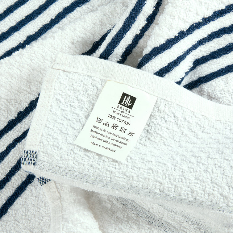 Essentials White Hand Towel, Cotton Sold by at Home