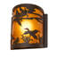 1 - Light Flush Mounted Sconce