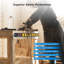Multiprise à 8 prises CRST en métal, multiprise résistante aux surtensions 2100J, multiprise à cordon pour atelier 6 pi