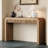 Rustic Console Table with Fluted Drawer Front-1386680951