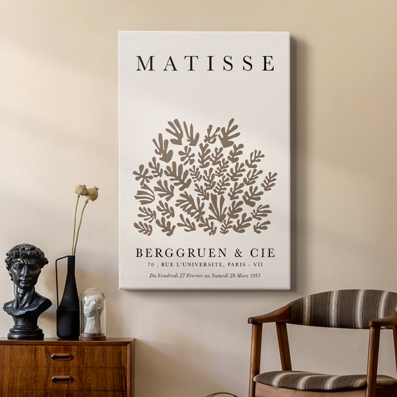 Matisse CCXXI, reproduction encadrée - galerie Cavas personnalisée, H 18 po x l 12 po