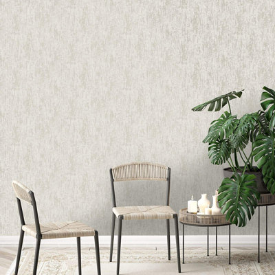 Bobbette 10m x 53cm Metallic Finish Wallpaper Roll