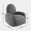 Fauteuil inclinable, pivotant et pivotant 360, beige-69447974