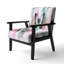 Chaise avec accoudoirs en velours Magiera-848677021-862026342