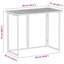 Folding Garden Table 90X51x75 Cm Poly Rattan-1585067369