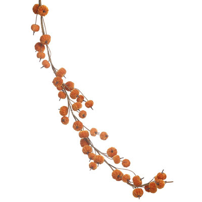 15cm Faux Pumpkin & Gourds Garland