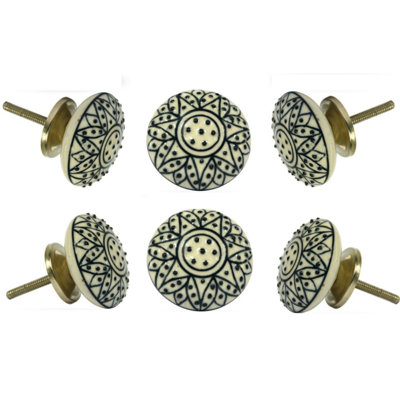 Cliftonville Oversized 2" Diameter Mushroom Knob Multipack
