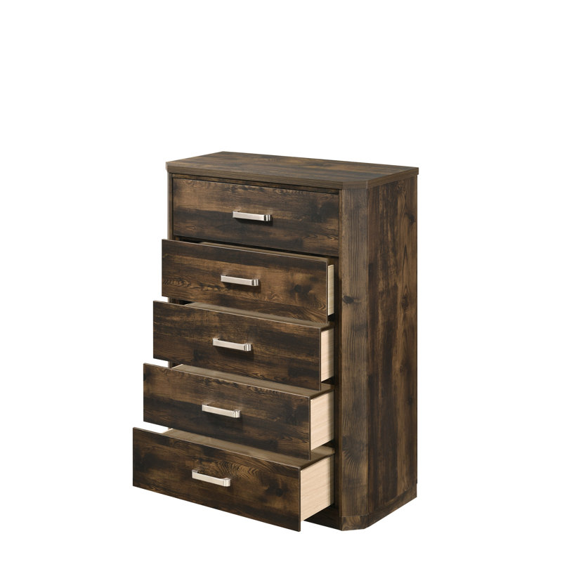 Elettra Rustic Walnut Finish Chest